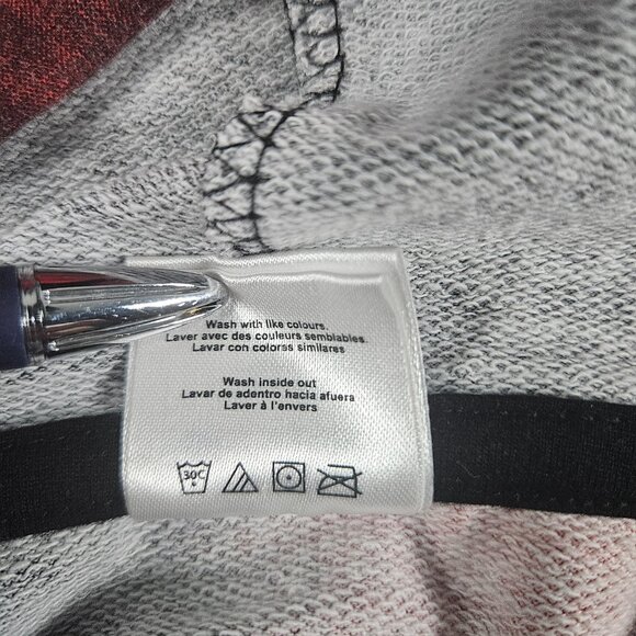 Marvel Deadpool Falling Men's Size M Short Sleeve Hoodie Pullover Red Tie Dye - Picture 6 of 8